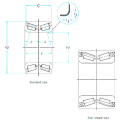  RW956 FAG Thrust Roller Bearings