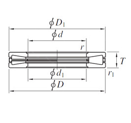  T911 KOYO Slewing Bearing