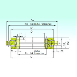  YRTS 460  Roller Bearings