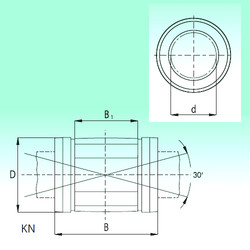  KN3068  Plastic Linear Bearing