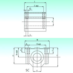  SC 16-UU  Bearings Disassembly Support