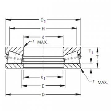  W-3217-B  Thrust Roller Bearings