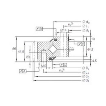  XSA 14 0544 N INA Thrust Roller Bearings