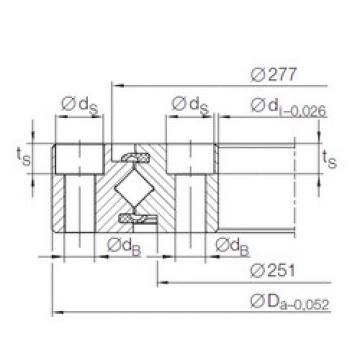  XU 08 0264 INA Thrust Roller Bearings