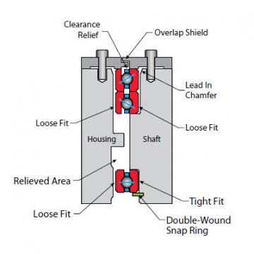  J05008XP0 Thin Section Bearings Kaydon 