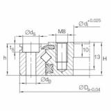  XU 05 0077 INA Slewing Bearing